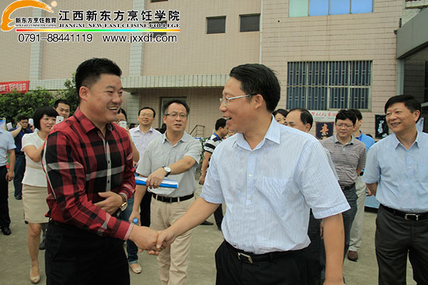 南昌市市委常委,常务副市长刘建洋一行莅临我院参观
